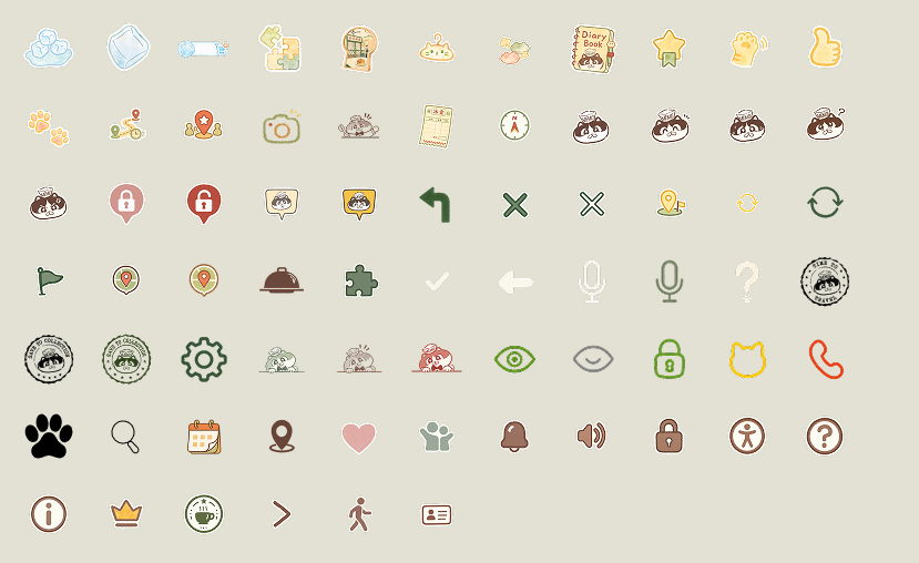 CityPaws — design system, icon system