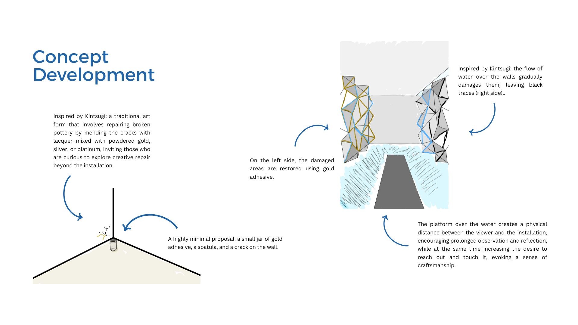 Mottainai — concept development, Kintsugi-inspired repair