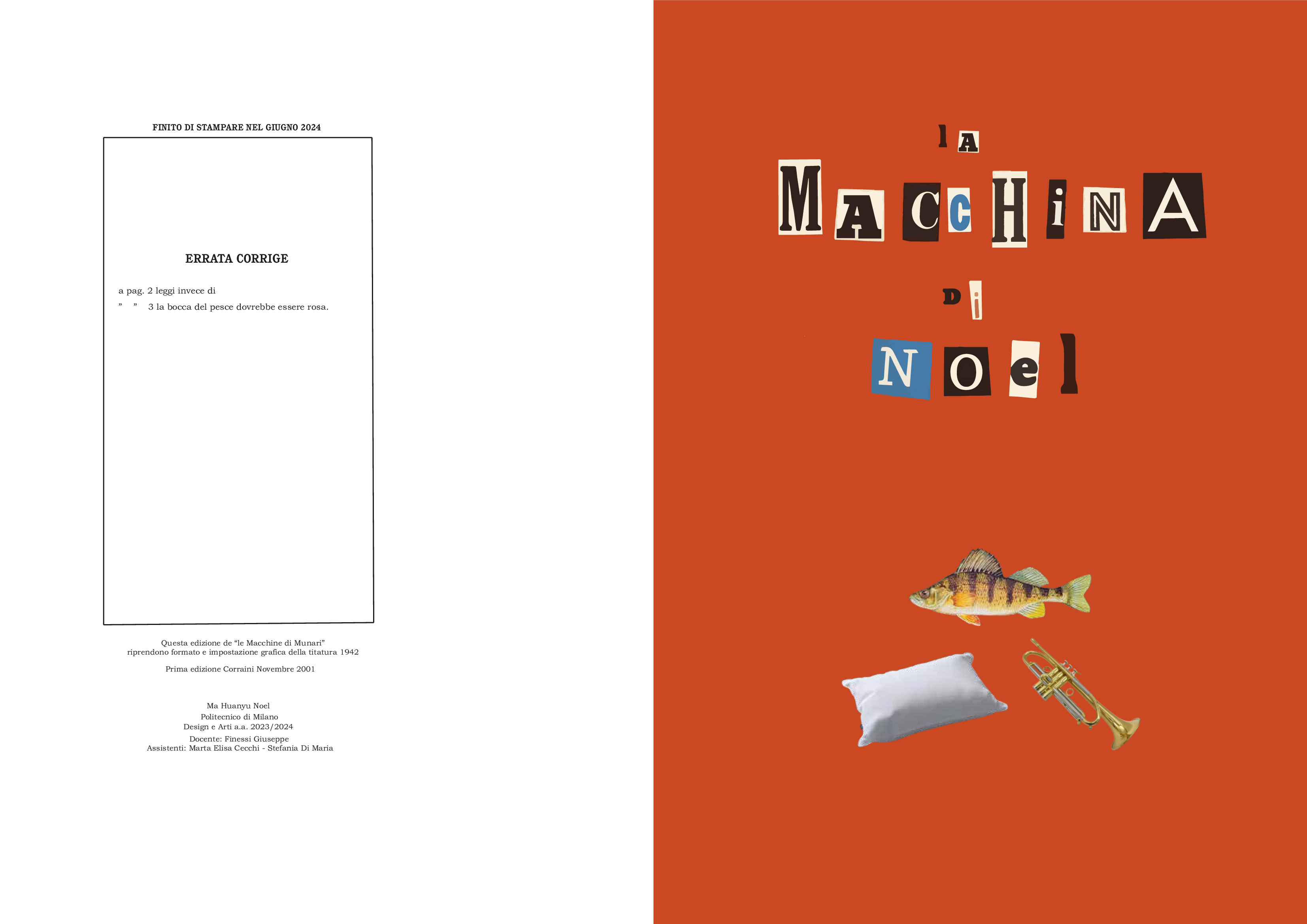 Noel's Machine — front and back cover spread